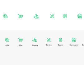 Nro 3 kilpailuun Design Icons For Our Website käyttäjältä Sundarkavin
