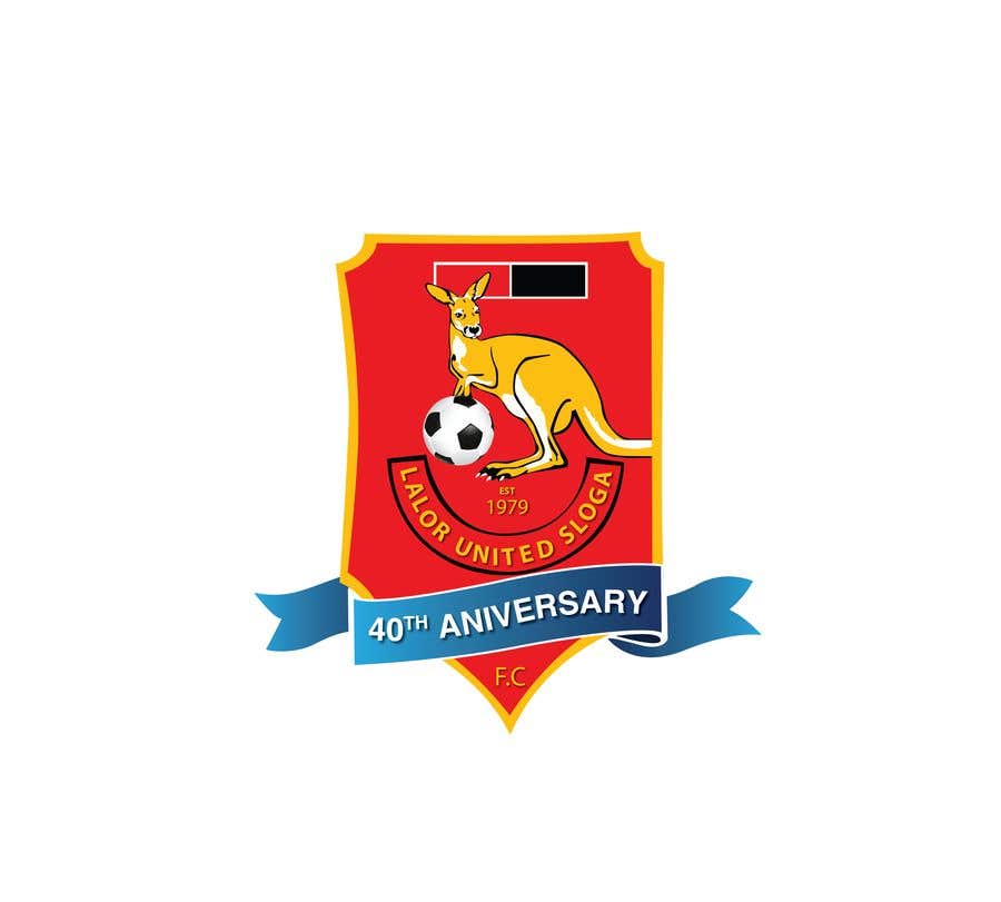 Příspěvek č. 38 do soutěže                                                 40th Anniversary Logo - Lalor United FC
                                            