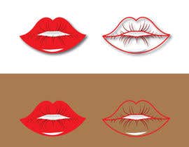 #78 para Create a pair of ladies lips as a logo de golammostofa6462