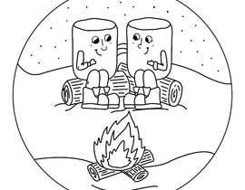 #32 para Drawing two marshmallows (as friends) around a campfire de greatsegelord