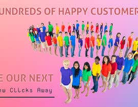 #20 สำหรับ I need a simple picture that says &quot;hundreds of happy customers&quot; โดย qammariqbal