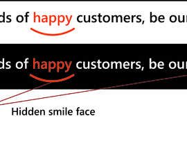 #14 para I need a simple picture that says &quot;hundreds of happy customers&quot; de Akaveen