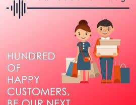 #8 para I need a simple picture that says &quot;hundreds of happy customers&quot; de yohansrimal