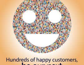 #12 สำหรับ I need a simple picture that says &quot;hundreds of happy customers&quot; โดย hesham262
