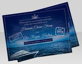 #20 for Editable Destination Wedding (Cruise) Invitation by NGTechno