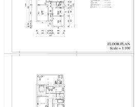 Nro 24 kilpailuun HOUSE PLAN DRAWN IN CAD käyttäjältä IngProfDrago