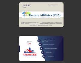 #17 para design double sided business cards - tax company/real estate company por anamulhaque04