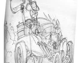 #9 for Car caricature with Skeleton av caloylvr