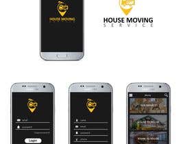 #4 Design An app (UI &amp; UX) - House moving Services részére DesignVibes4U által