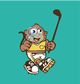 Kilpailutyön #8 pienoiskuva kilpailussa                                                     add some golf clothing to 3 cartoon characters
                                                