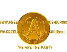#33 para Gold coin amiggos logo de Moshiur0101