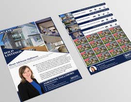 #30 para Monthly Real Estate Agent A5 Flyer de graphicshero