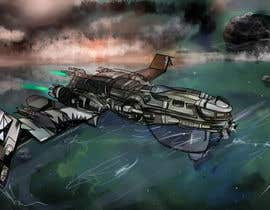 #24 for sketch futuristic boat by Pandred
