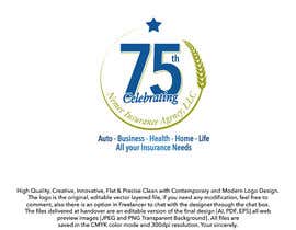 #28 para Revamped Logo Design - Celebrating our 75th Anniversary de ouaamou