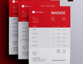 #29 for Design a modern invoice template by masudhridoy