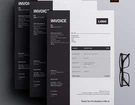 nº 32 pour Design a modern invoice template par masudhridoy 