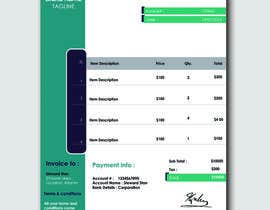 #26 สำหรับ Design a modern invoice template โดย prikshitsaini5