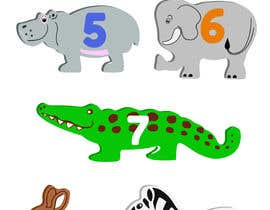 #24 para Bath animals letters and number for kids de irfannosh