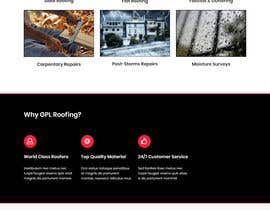 #71 untuk Website Design - Roofing Company oleh AhmaadAmr47