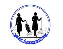 #66 Design a logo for 2 Sisters &amp; A Mop részére nenoostar2 által