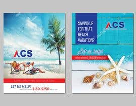 #37 za (size 8-1/2”x 11”) I want an ad with a beach scene that says something like: “Saving up for that beach vacation? Let us help! Refer us and receive $150-$250 referral cash!!” With company logo attached. od ferisusanty