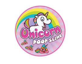 #14 para Unicorn Poop Slime Design por smizaan