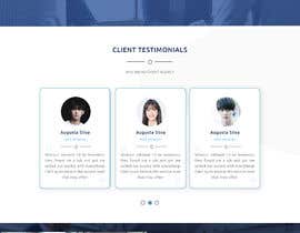 #56 for Design a Home Page for a Recruitment Company by nooraincreative7