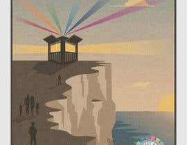 #59 per Retro style artist needed for poster design - must include a lighthouse, shipping, clifftop design da reyryu19