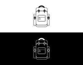 #10 for Line drawing of Clear Backpacks by aulhaqpk