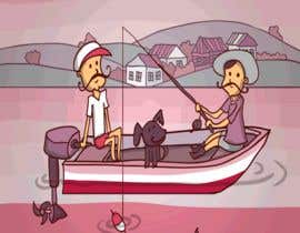 #31 para Fisherman and Farmer Caricature por salman570