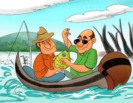 #11 para Fisherman and Farmer Caricature por marzukrifat