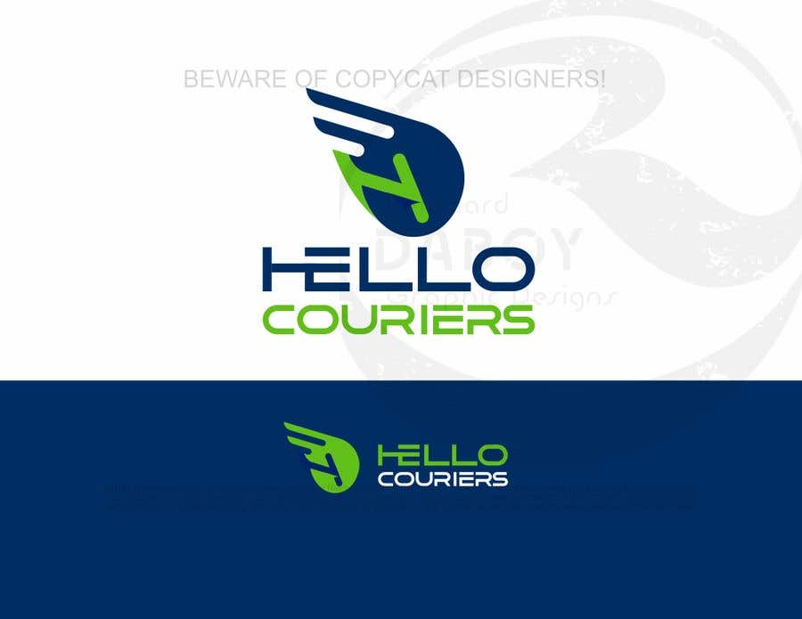 Entry 112 By Reincalucin For Logo Designed For Courier Business Colour Theme Green Blue Yellow Or Red Can Use Any Combination Of Which Ever Looks Best Business Name Is Hello Couriers Freelancer,Modern Black Kitchen Cabinets With White Marble Countertops
