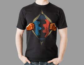 #9 for clickfunnels tshirt open chest gears design by robiulhossi