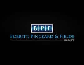 #53 for New logo for Lawfirm coplaw.org Bobbitt Pinckard &amp; Fields, A.P.C by blake0024