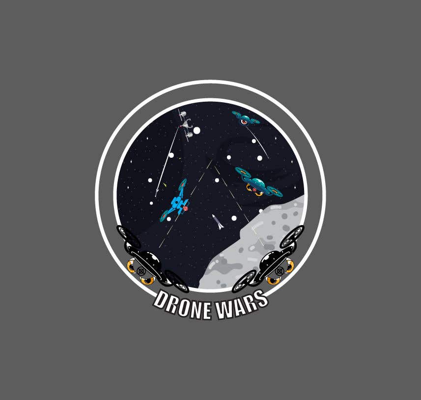 Natečajni vnos #49 za                                                 Star Wars Parody Shirt Design (Drone Wars)
                                            