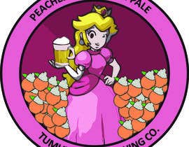 #194 za Logo for our new beer Peaches &amp; Cream Pale od RoninSpirit