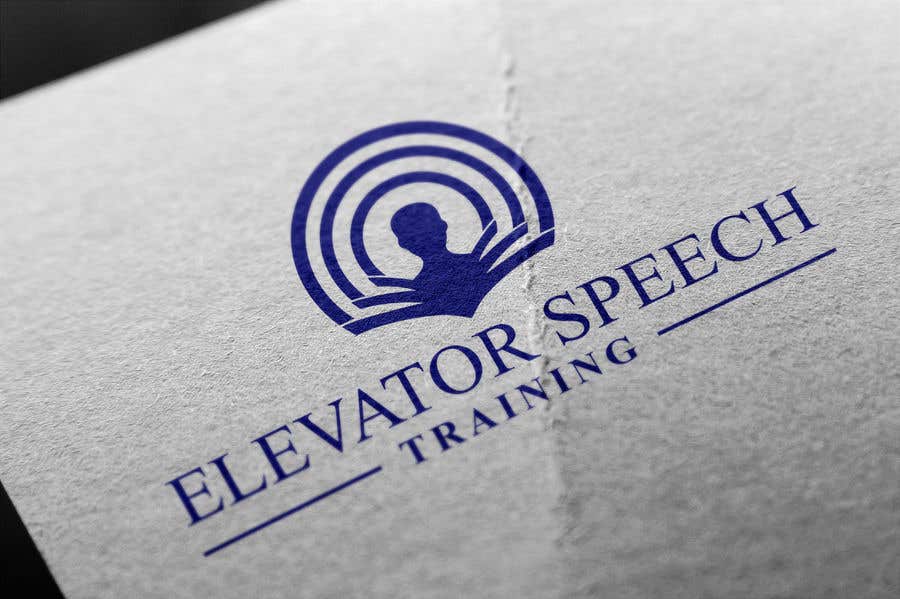 Konkurransebidrag #106 i                                                 logo for "elevator speech training"
                                            