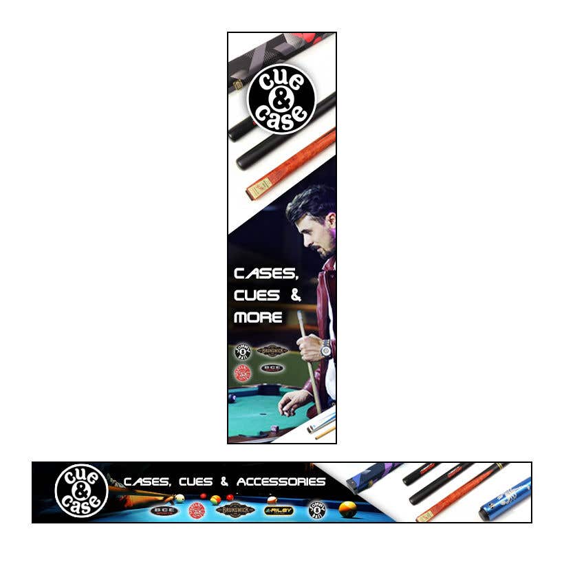Natečajni vnos #5 za                                                 Web Banner for Snooker Store
                                            