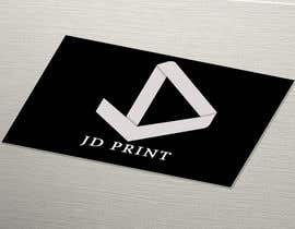 #7 สำหรับ Needing a logo designed with the wording: JD Print. Preferably with the JD in the shape of a diamond โดย IrinaAlexStudio