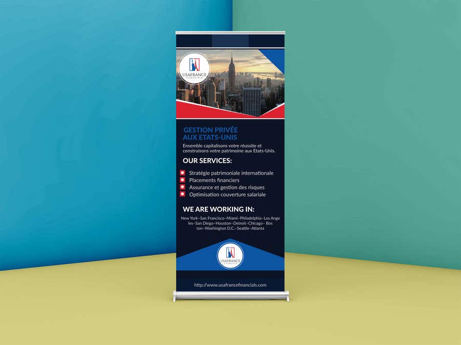 Contest Entry #119 for                                                 Design a standard roll up banner
                                            