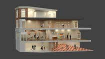 #15 untuk 3D Digital Interior cutaway of a proposed mosque development oleh anto2178