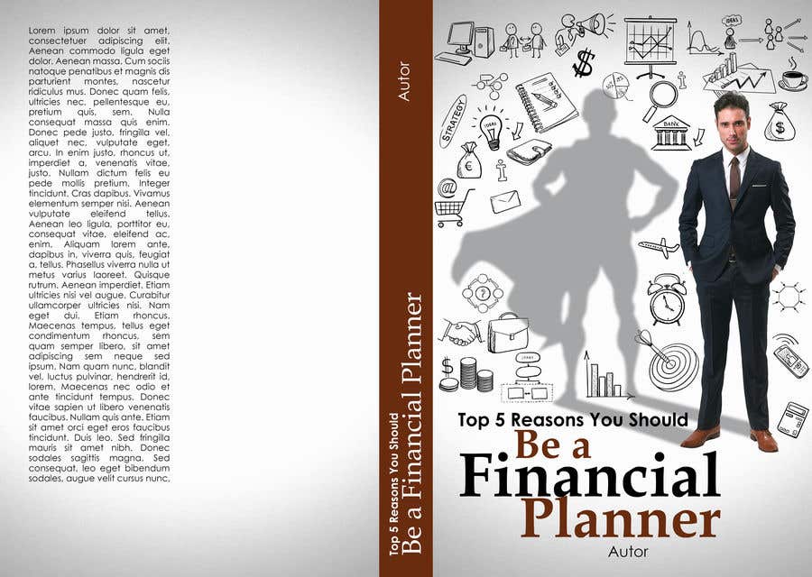 Natečajni vnos #45 za                                                 Book Cover. "Top 5 Reasons You Should Be A Financial Planner"
                                            
