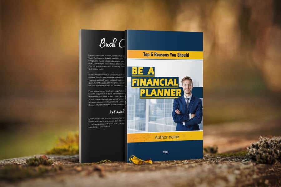 Kandidatura #71për                                                 Book Cover. "Top 5 Reasons You Should Be A Financial Planner"
                                            