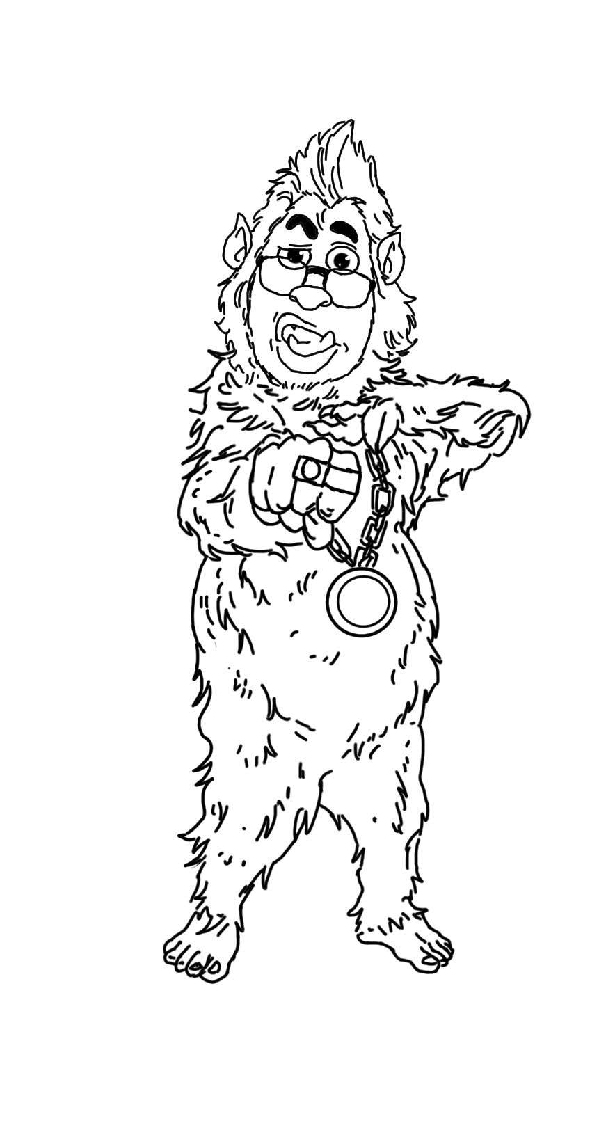 Kandidatura #24për                                                 I need a cartoon Yeti mascot
                                            