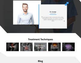 #17 para Need PSD for physical therapy website home page de saidesigner87