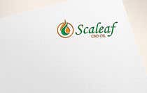 #644 para LOGO for Scaleaf a CBD oil brand product line por paek27