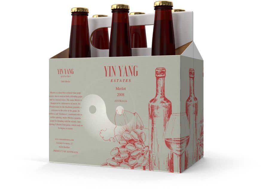 Participación en el concurso Nro.105 para                                                 Yin Yang Wine Label
                                            