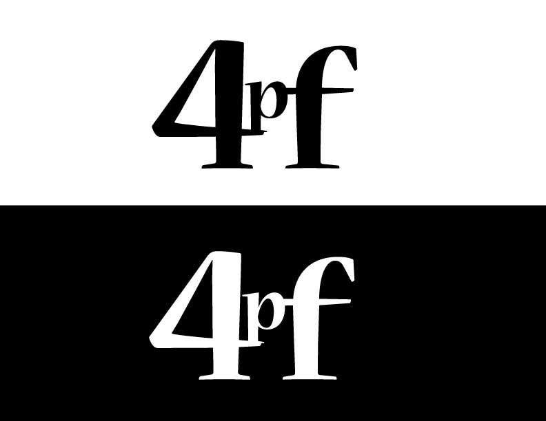 Wettbewerbs Eintrag #1391 für                                                 "4PF" Logo
                                            
