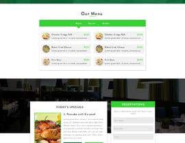 Nro 21 kilpailuun WordPress Landing Page for Food Website käyttäjältä RajinderMithri