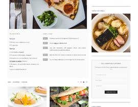 #36 för WordPress Landing Page for Food Website av zeynepfrm
